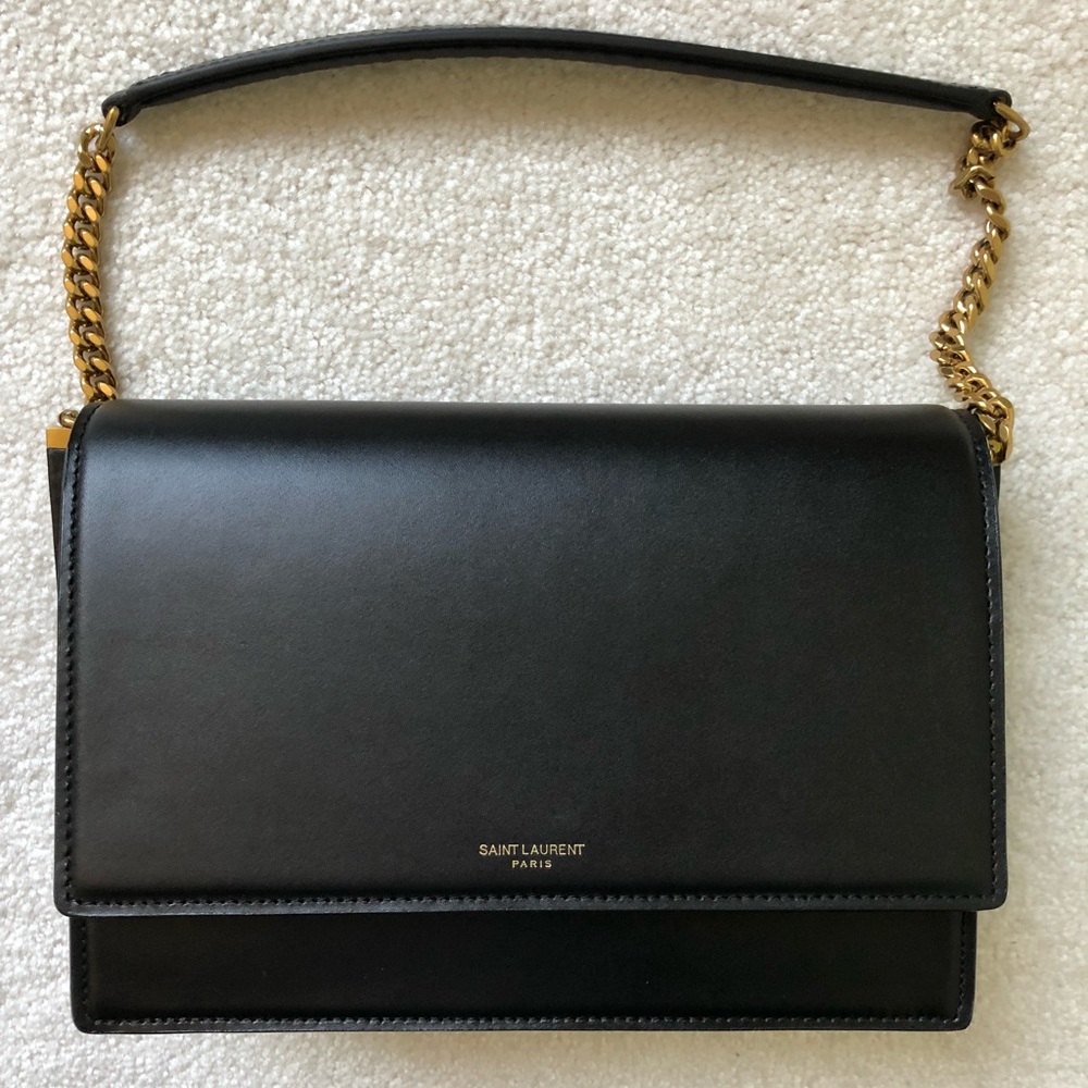 SAINT LAURENT ZOE BAG IN LAMBSKIN